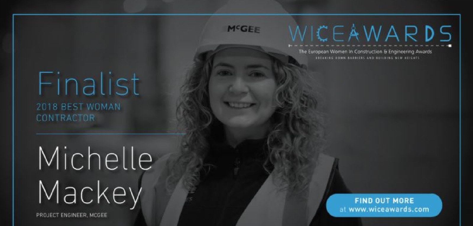 Michelle Mackey announced as WICE Awards Finalist McGee